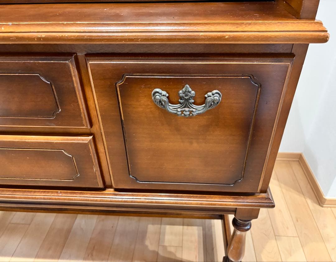 【希少】オールドカリモク　ライティング　デスク　チェスト　ドレッサー