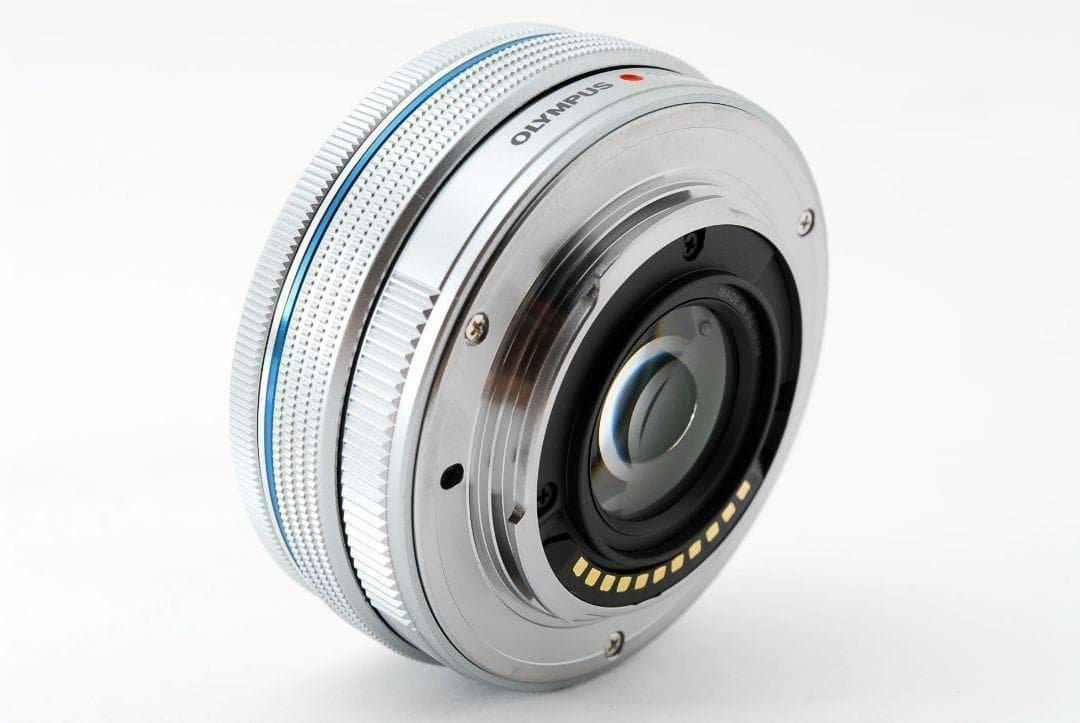 ❤ほぼ新品❤️ OLYMPUS パンケーキレンズ ❤14-42mm シルバー❤️