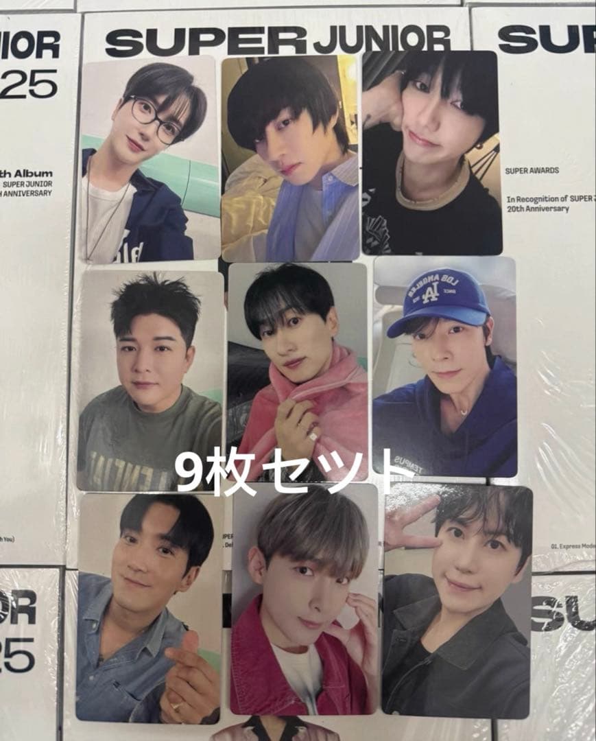 Superjunior SJ25 yizhiyu yzy 一直娛 トレカ 中華