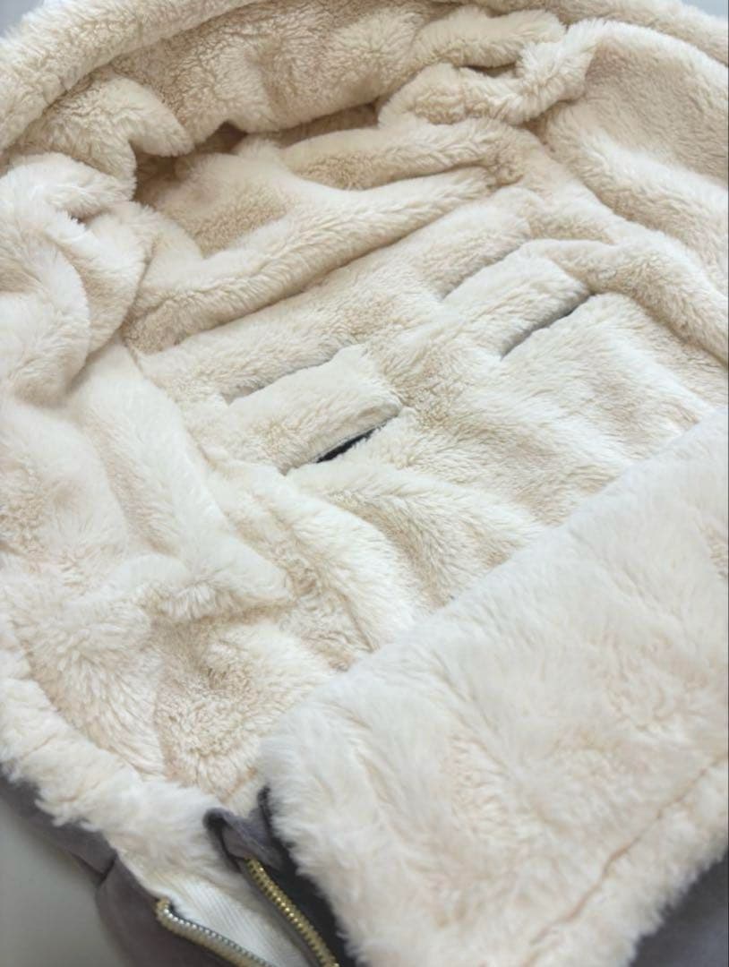 <最終セール> エアバギー フットマフ スエードグレイ 在庫2個 ¥16,500