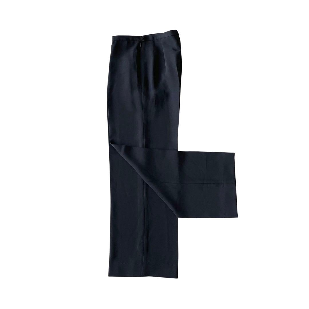 《超美品》Max Mara マックスマーラ パンツスーツ セットアップ 黒 42