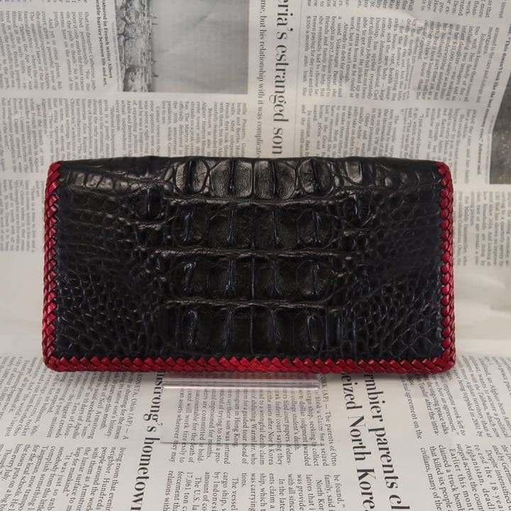 【激レア】クロコダイル 無双ロングウォレット 【R&B】#2