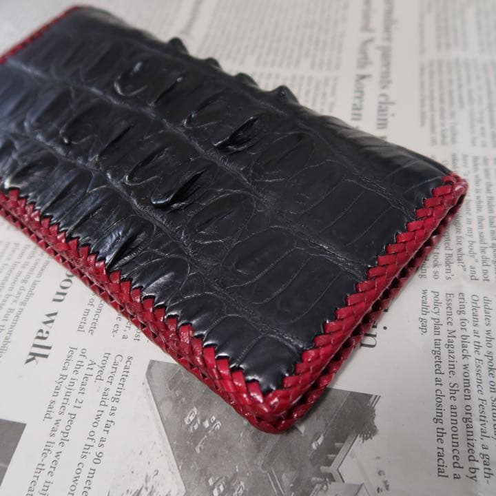 【激レア】クロコダイル 無双ロングウォレット 【R&B】#2