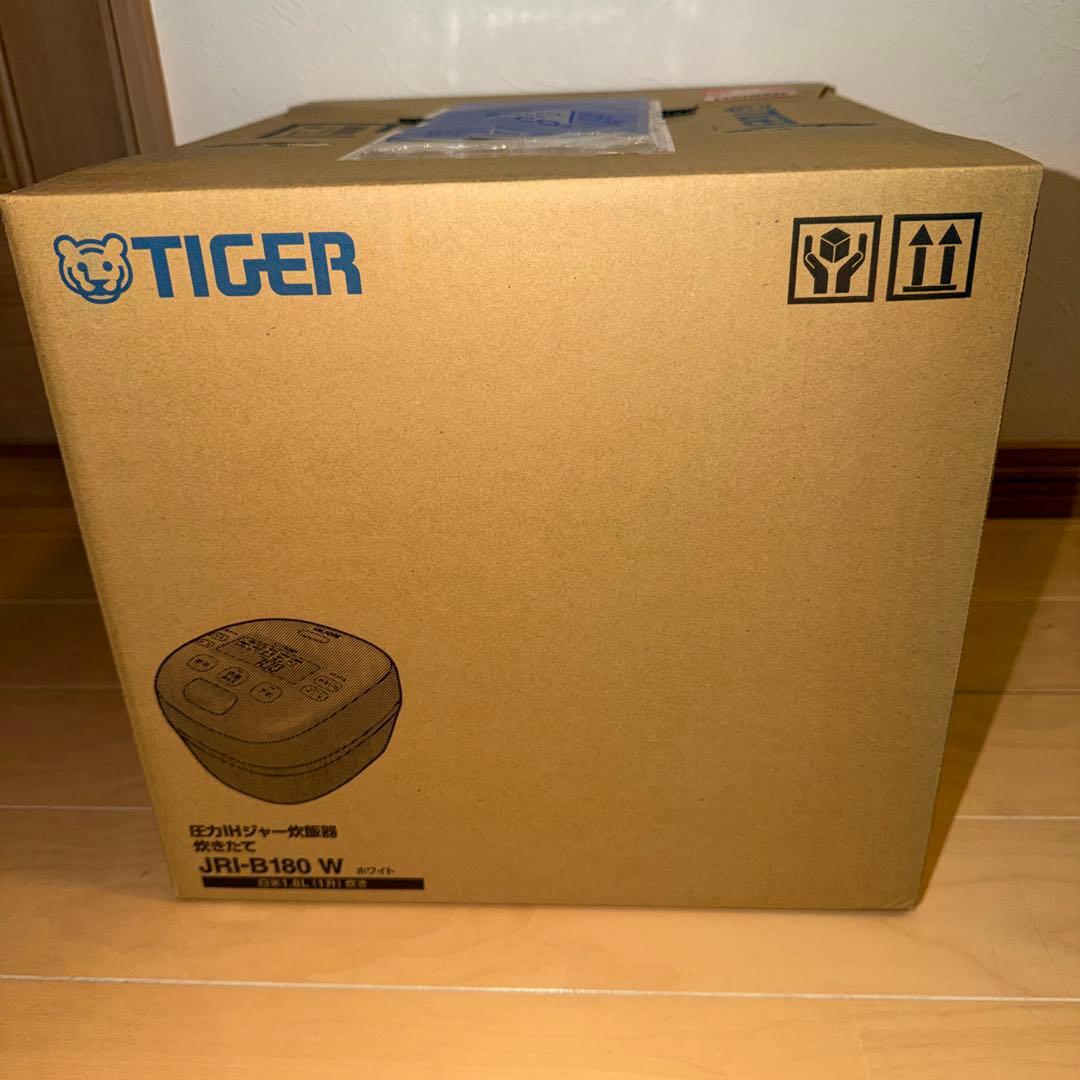 新品　タイガー 圧力IHジャー 炊飯器 炊きたて 1升炊き JRI-B180W