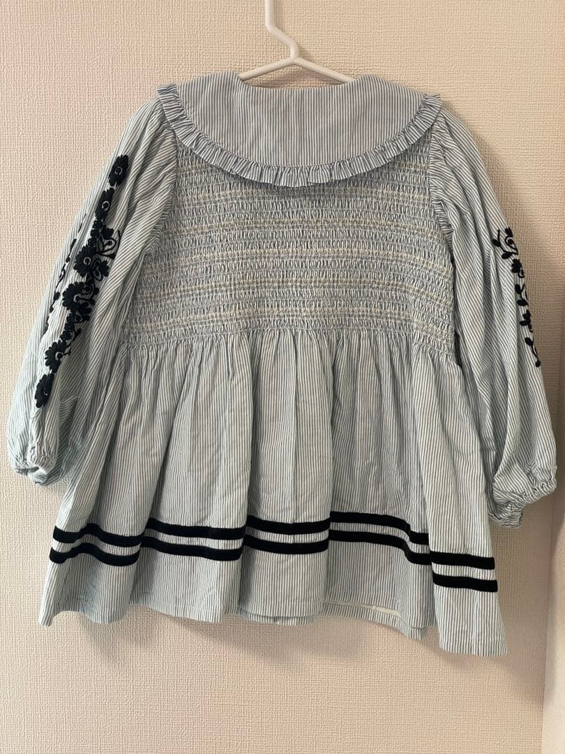 美品　bonjour diary ボンジュールダイアリー　ワンピース　4y