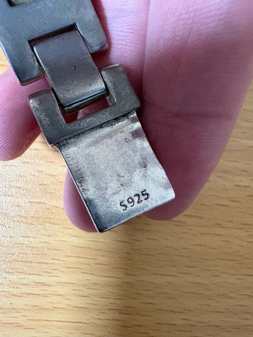 クロス クロム 十字架 ブレスレット シルバー 925