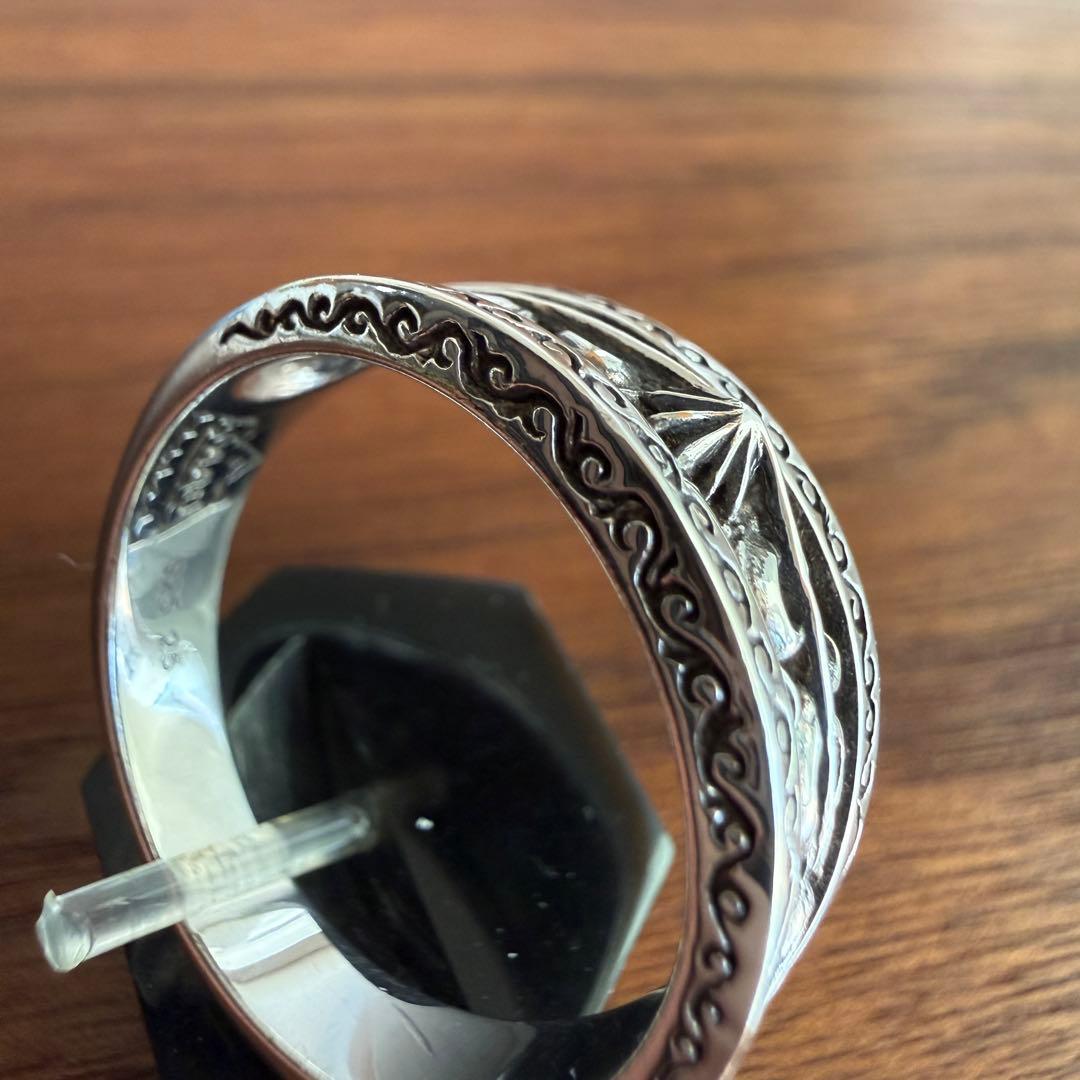 【used】シルバー925製SAAD サンアラベスクリングsilver925