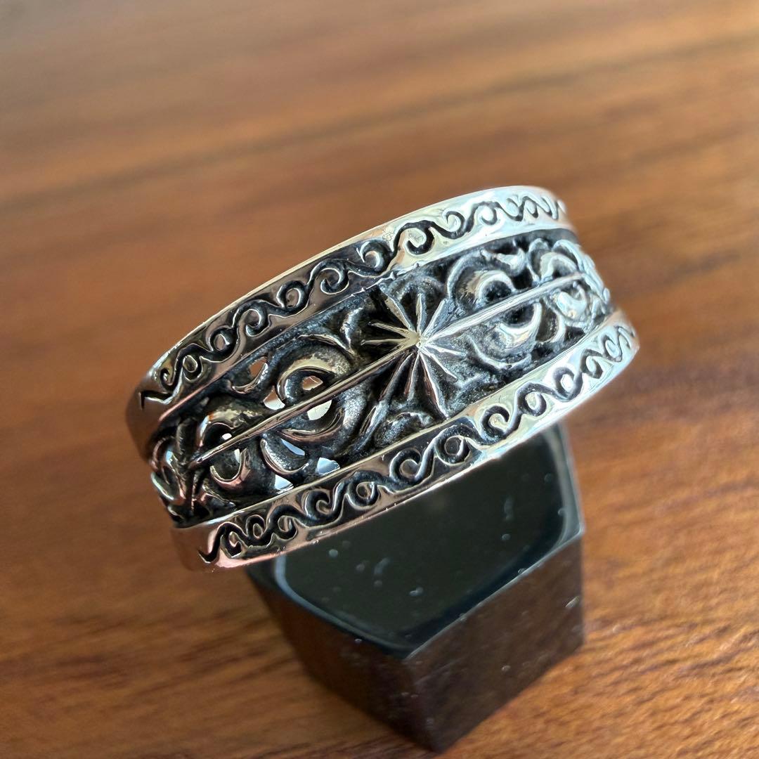 【used】シルバー925製SAAD サンアラベスクリングsilver925