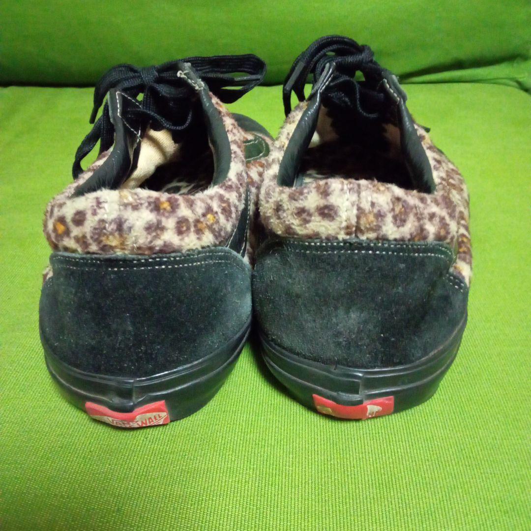 希少❗️90年代USA製VANSヒョウ柄オールドスクール