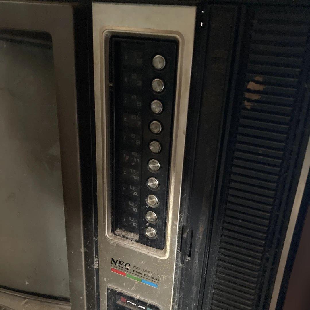 ジャンク NEC DV-262032 ブラウン管テレビ