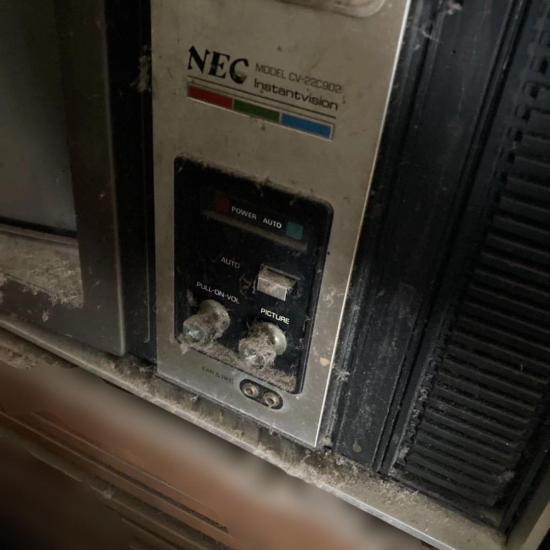 ジャンク NEC DV-262032 ブラウン管テレビ