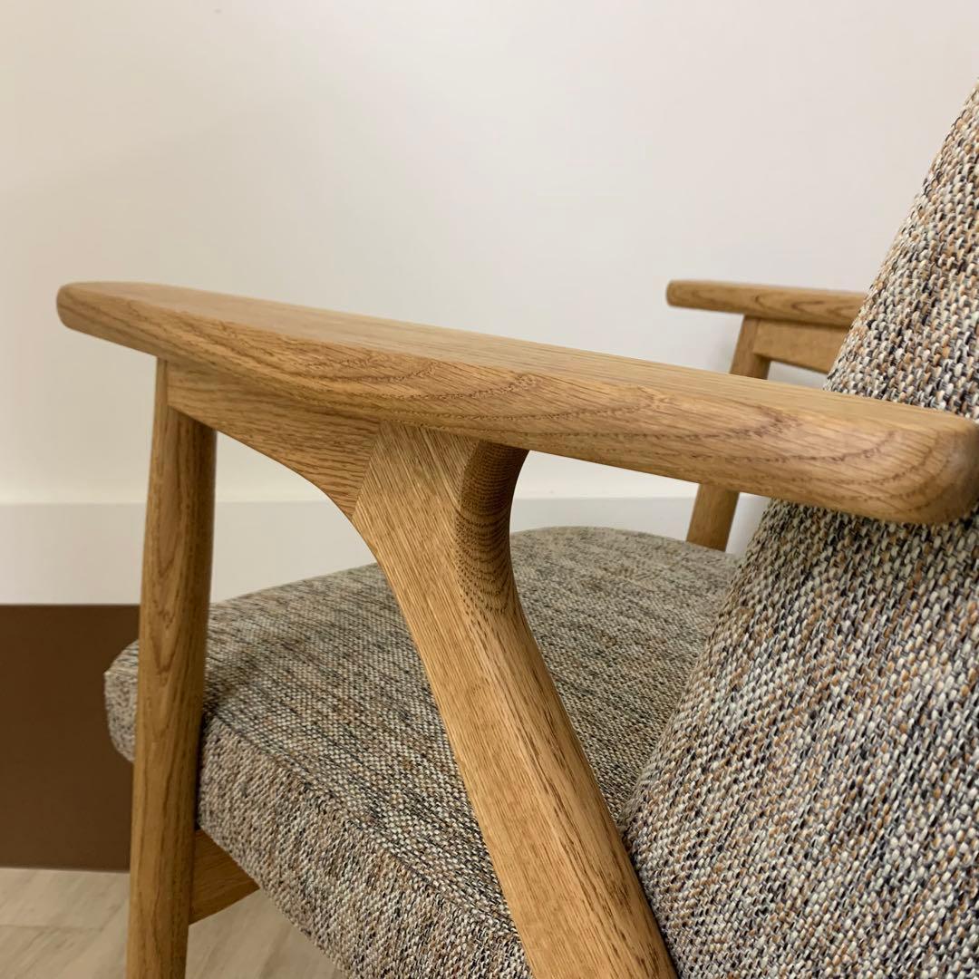 【極美品】unico HESTA ウニコ ヘスタ ラウンジチェア ブラウン