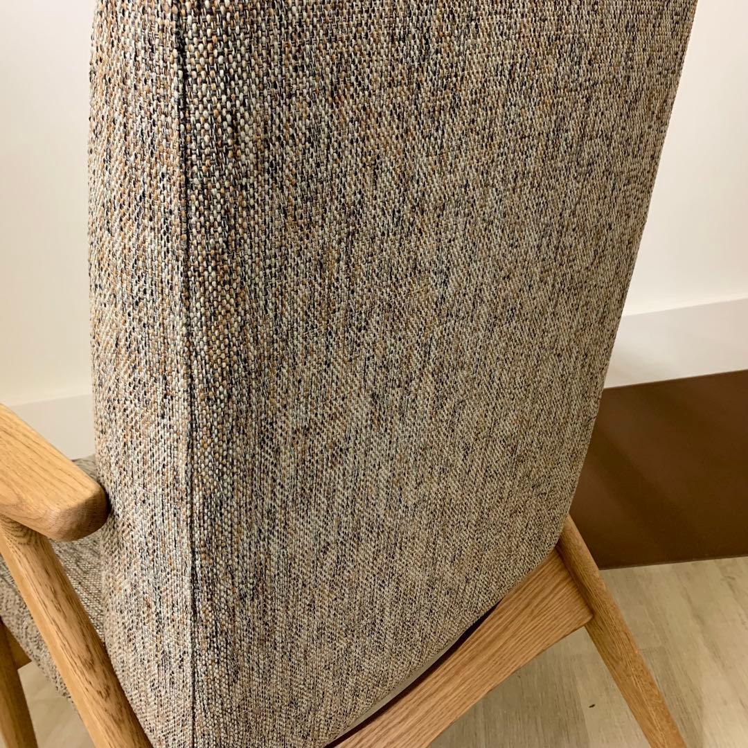 【極美品】unico HESTA ウニコ ヘスタ ラウンジチェア ブラウン