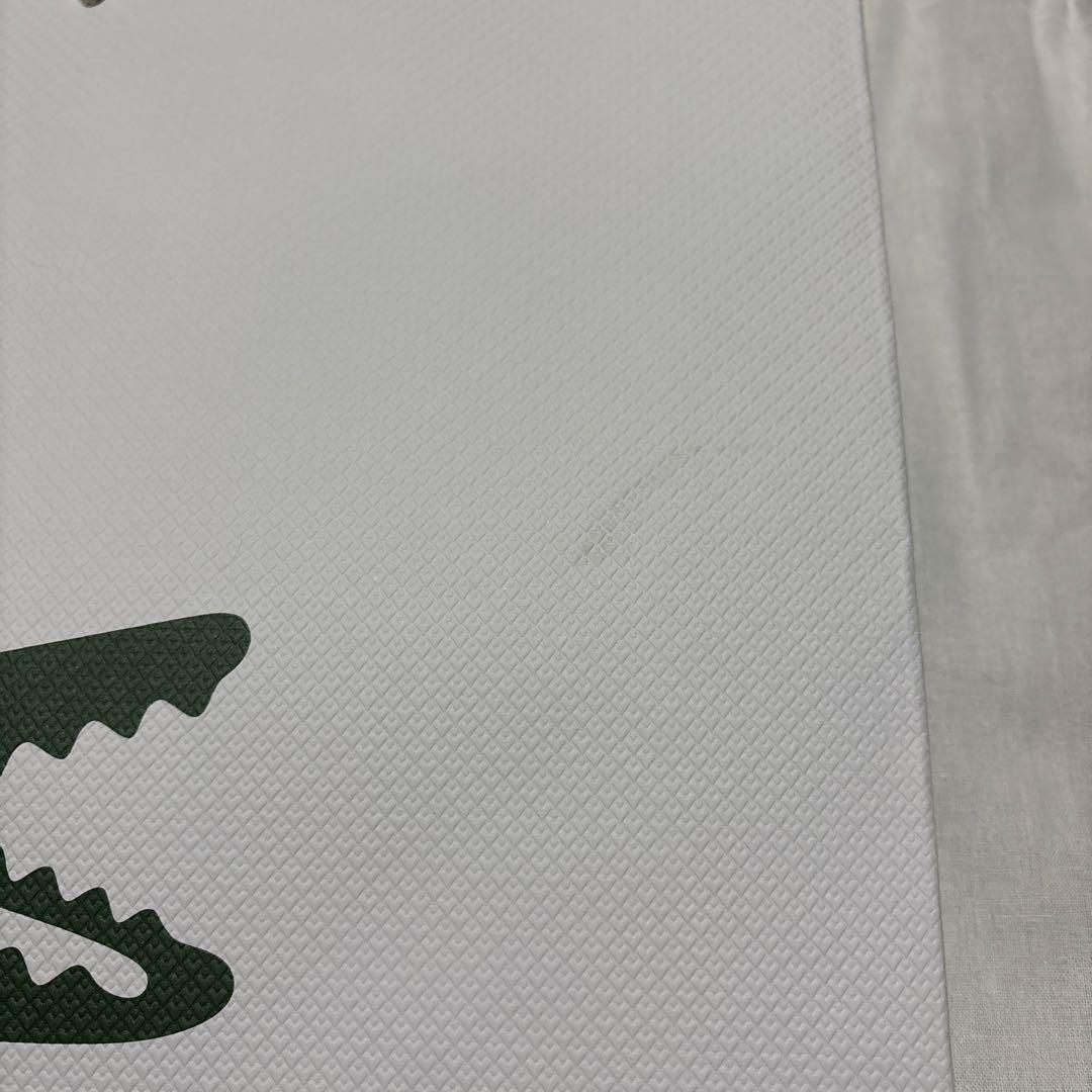 LACOST パデッドナイロン ゴルフボールエフェクトバケットバッグ 未使用品