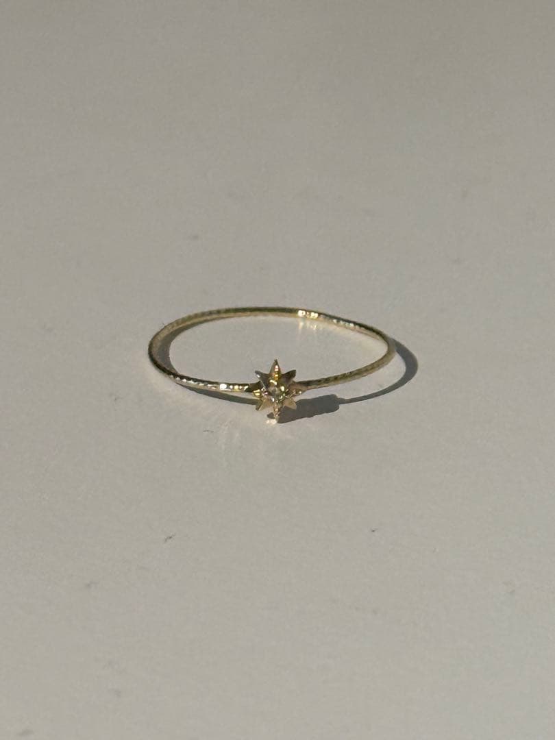 ノワールドプーペ　K10 スター　リング