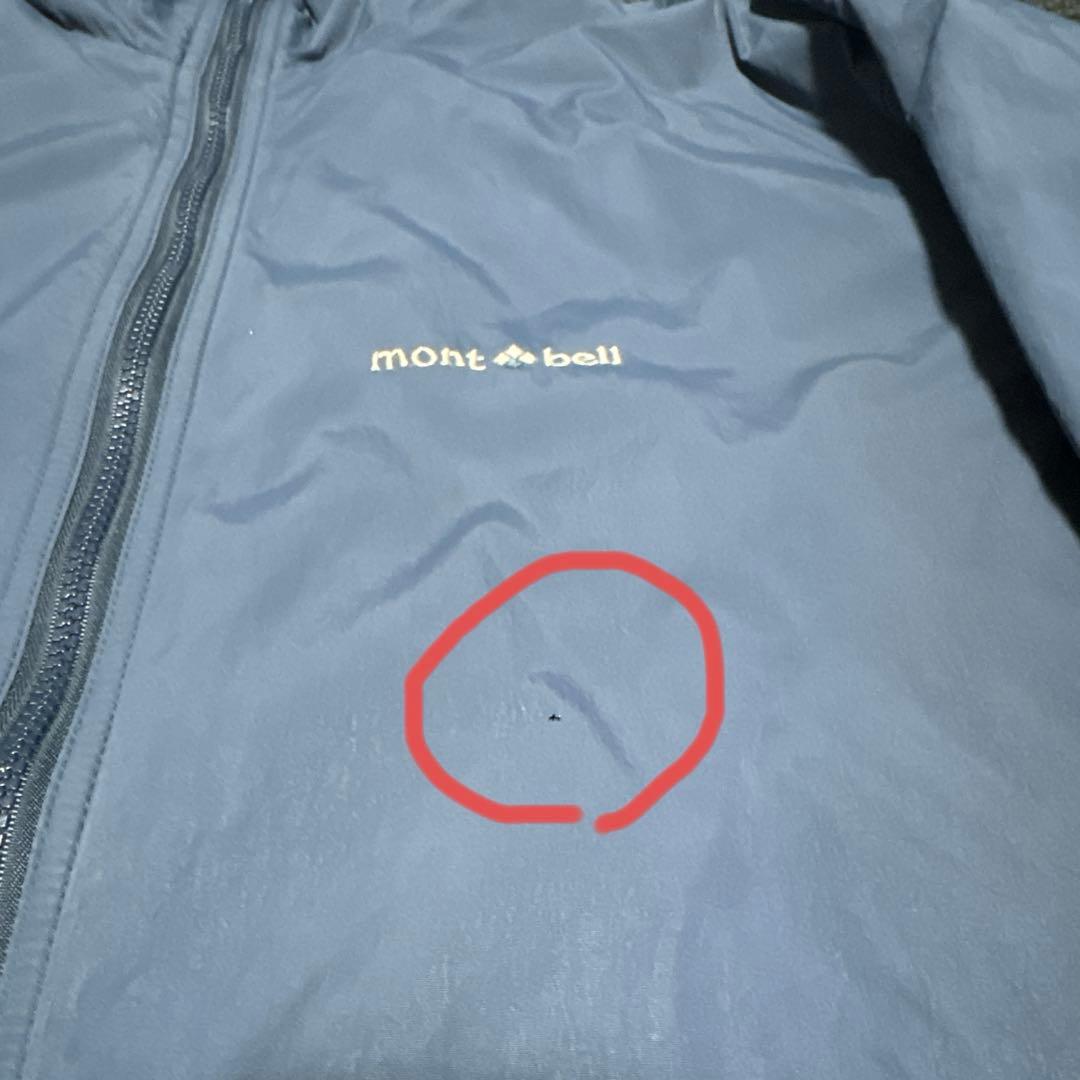 古着 90s montbell ナイロンジャケット　フリース　テック