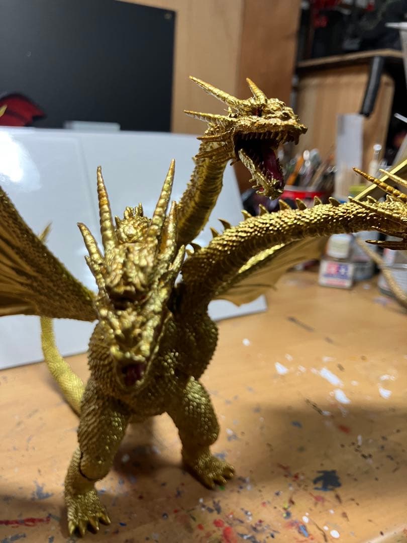 東宝怪獣コレクションメカキングギドラ　キングギドラフィギュア