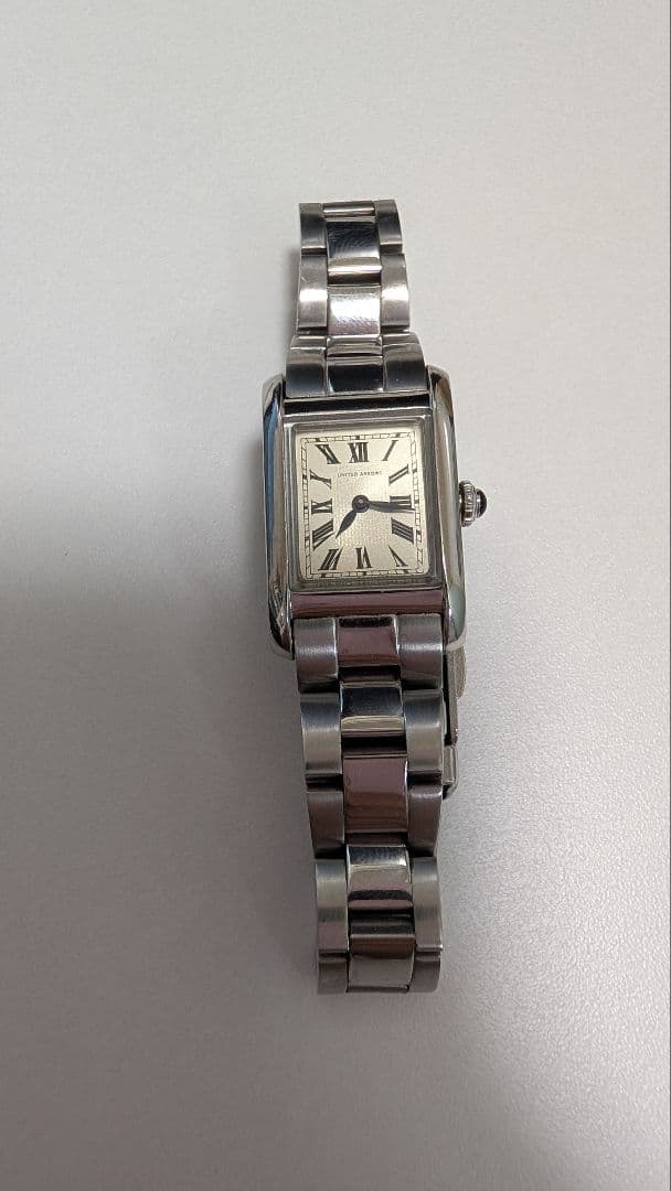 ユナイテッドアローズ UAB スクエア メタル 腕時計