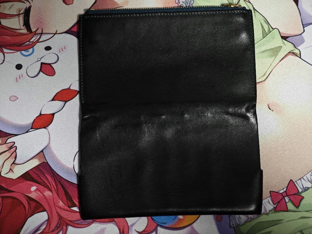 moku 小さく薄い長財布UNO ver.2 Pueblo petrolio