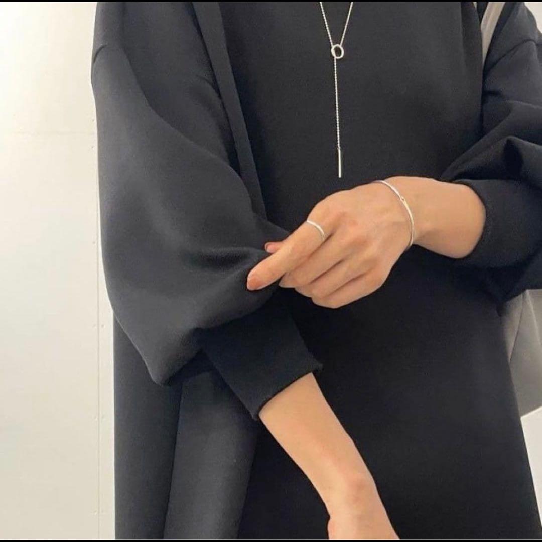 BEARDSLEY ビアズリー　袖パフダンボールワンピース