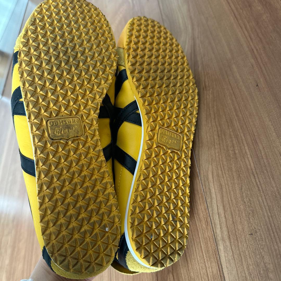 オニツカタイガー　MEXICO66 イエロー　26cm