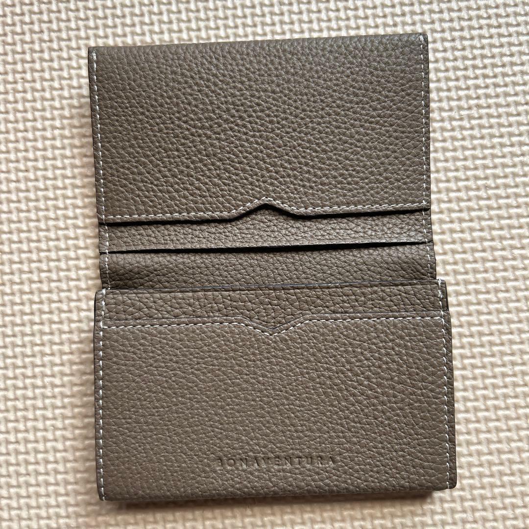 BONAVENTURA エトープ名刺入れ 箱付き　綺麗です!
