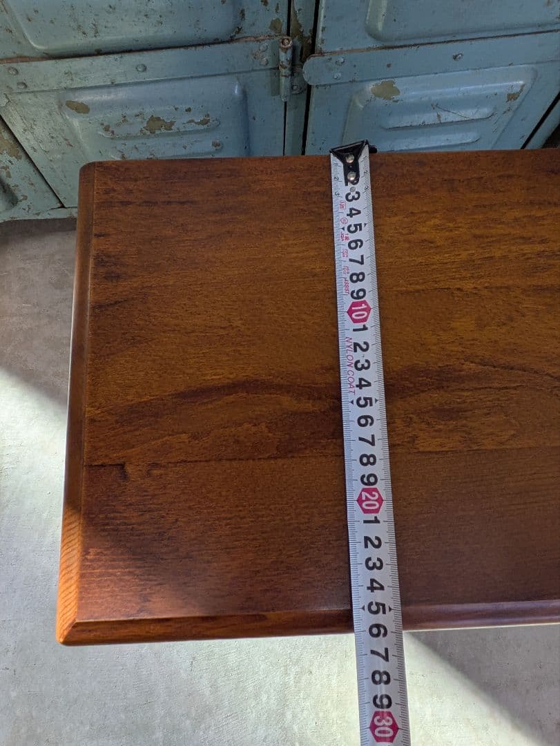 オールド　カリモク　karimoku 木製 収納棚　マガジンラック 電話台