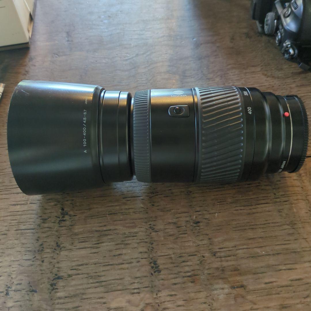 ミノルタ　望遠レンズ　AF APO TELE ZOOM 100-400mm