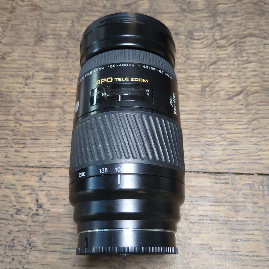 ミノルタ　望遠レンズ　AF APO TELE ZOOM 100-400mm