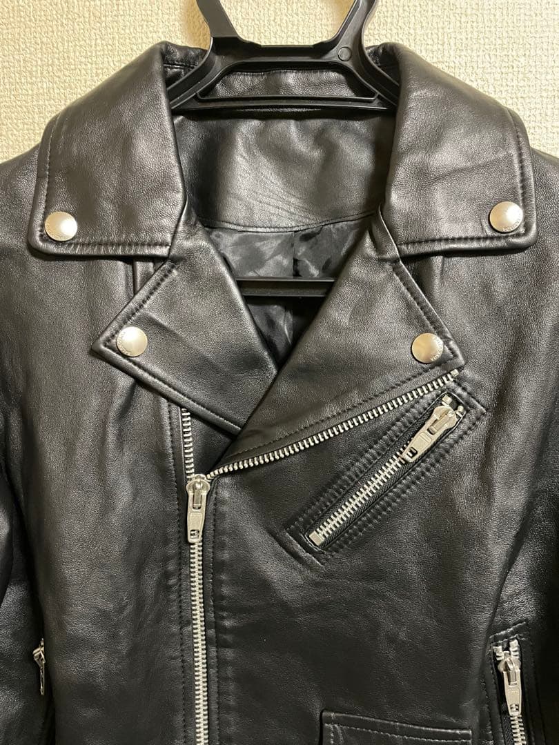 ア*ド様 BALENCIAGA バイカー ジャケット 50