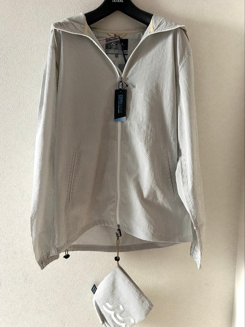 ムータマリン　新品　定価32000円　ポーチ IN パーカー　ジャンパー　XL