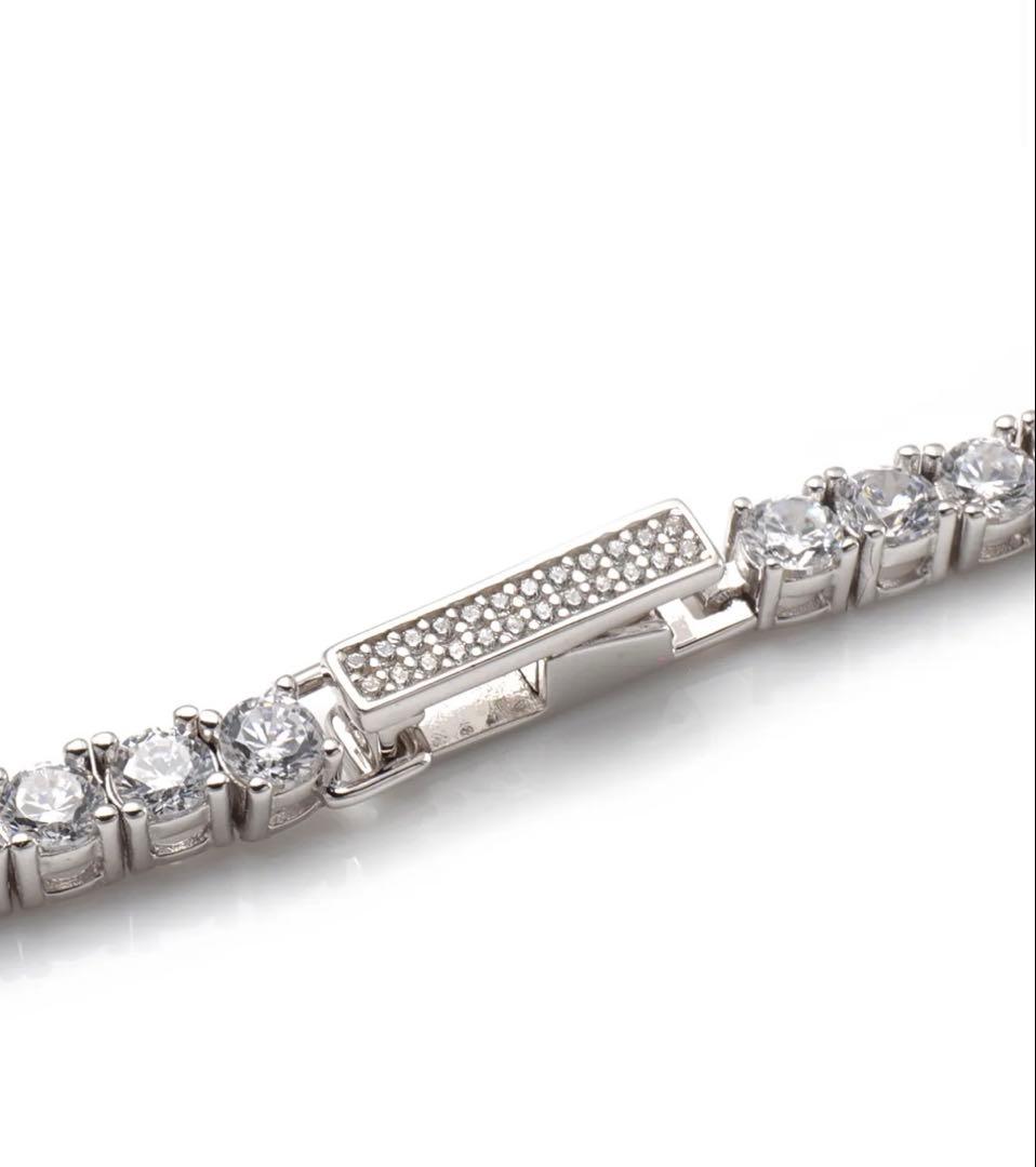 アバランチ テニスネックレス s925 50cm