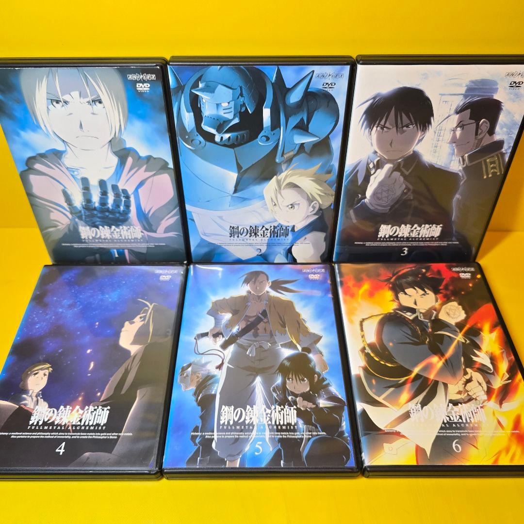 新品ケース交換済み　鋼の錬金術師1期+2期+劇場版 DVD31巻セット