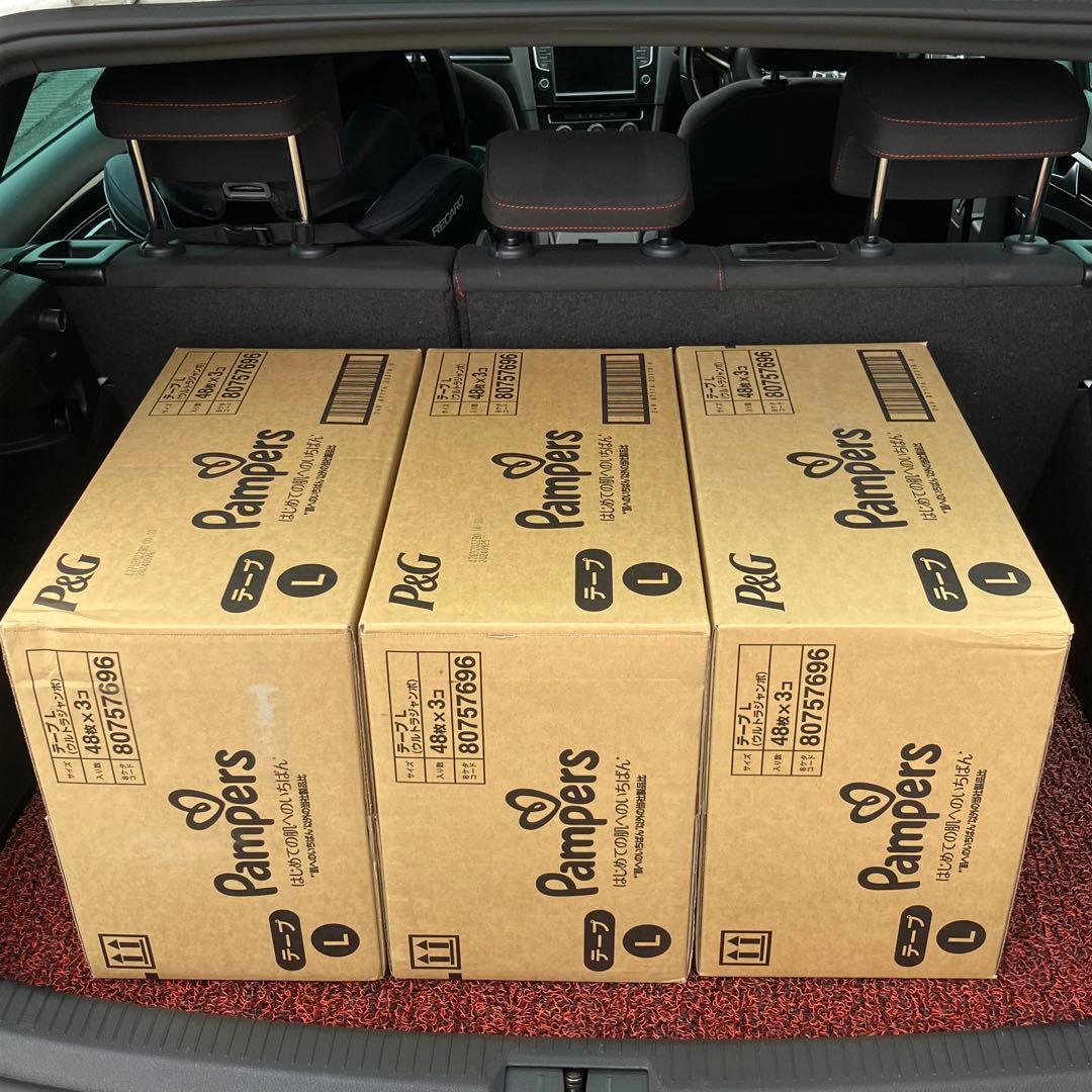 【未開封432枚】 はじめての肌へのいちばん ふかふか テープL