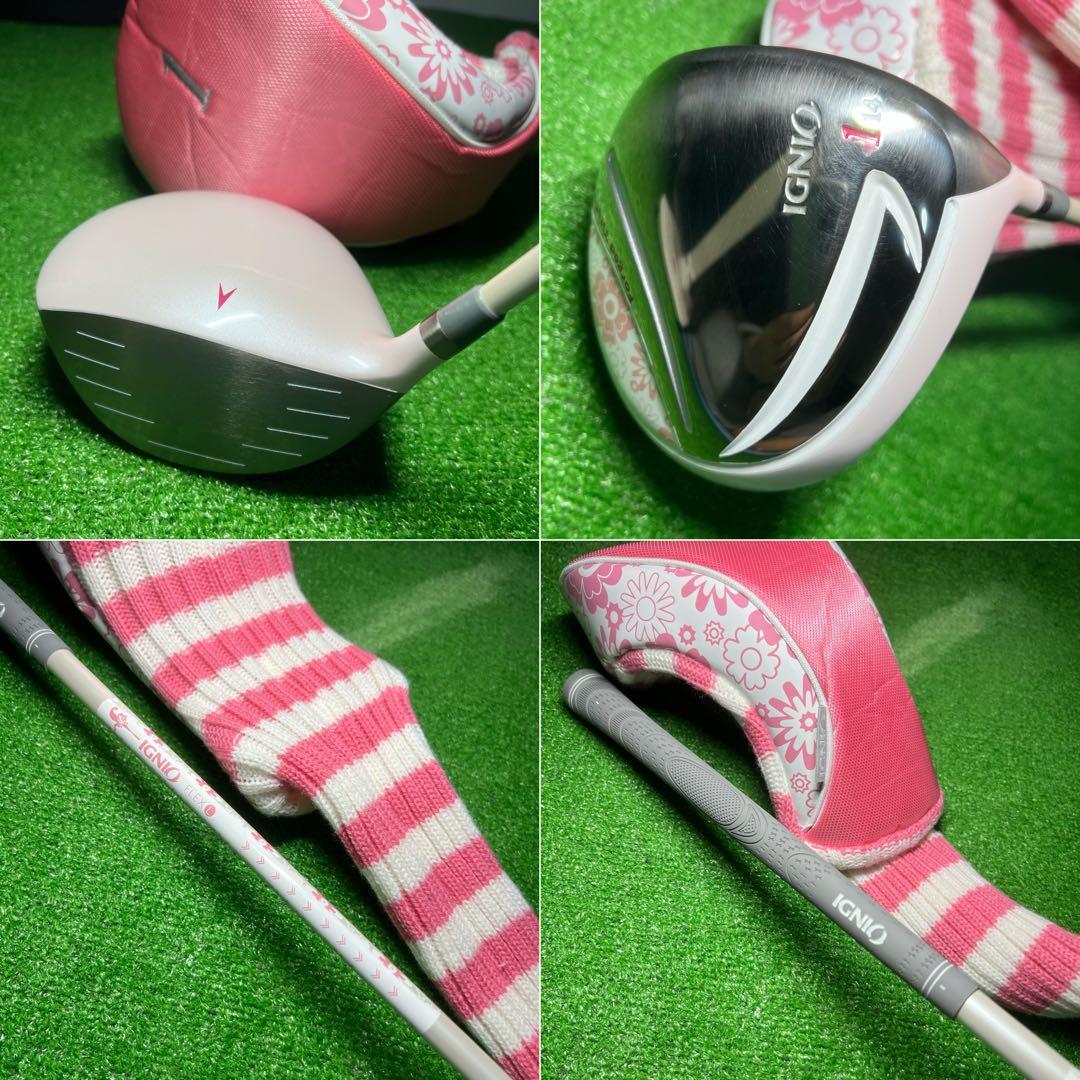 D439 IGNIO ゴルフクラブ クラブセット　初心者　レディース