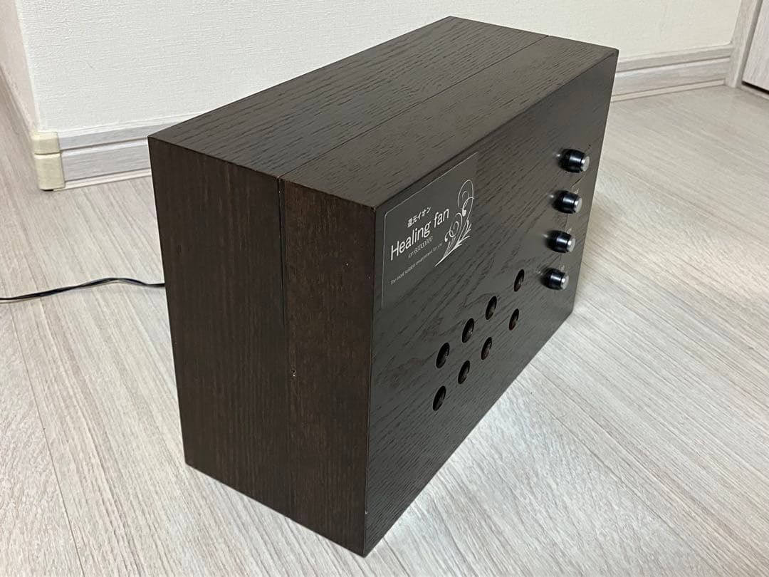 マイナスイオン 6000万個以上放出 ヒーリング ファン 特許 史上最強イオン