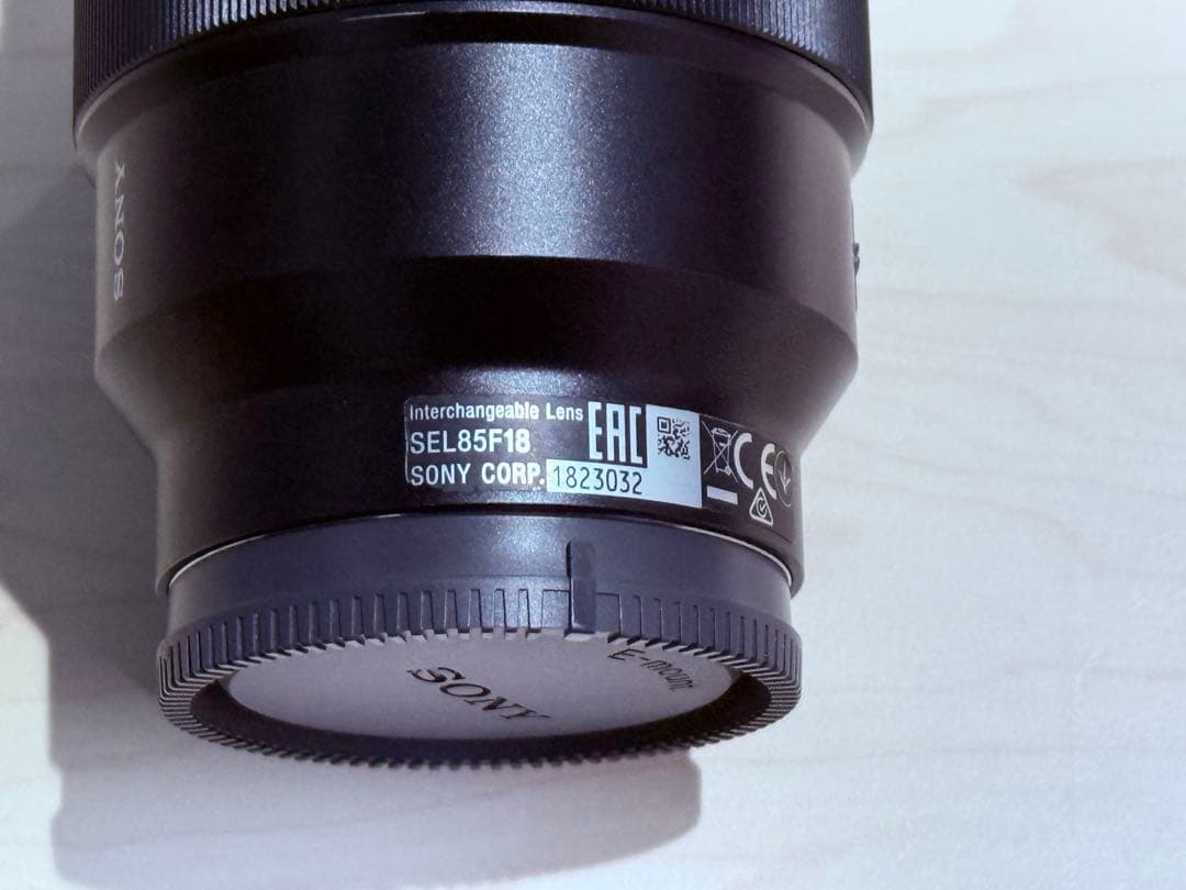 [高性能フィルター付] SONY FE 85mm F1.8 SEL85F18