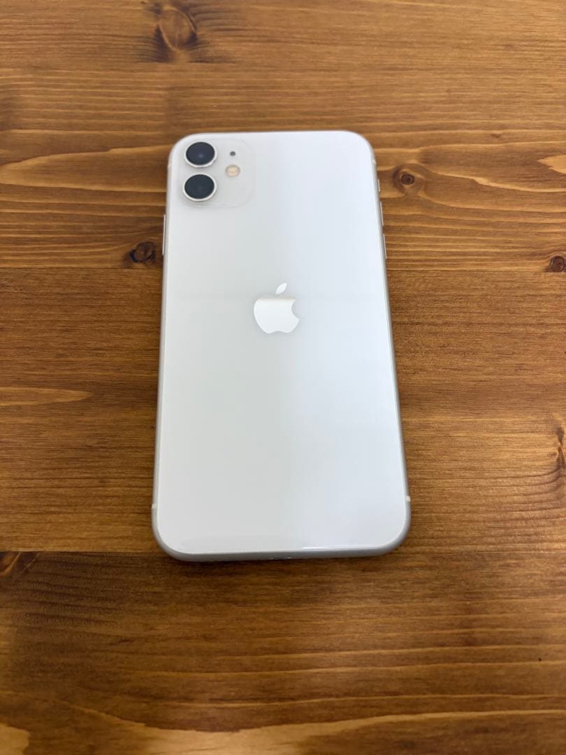 iPhone11 64GB 画面割れあり修復歴ありジャンク扱い バッテリー75%