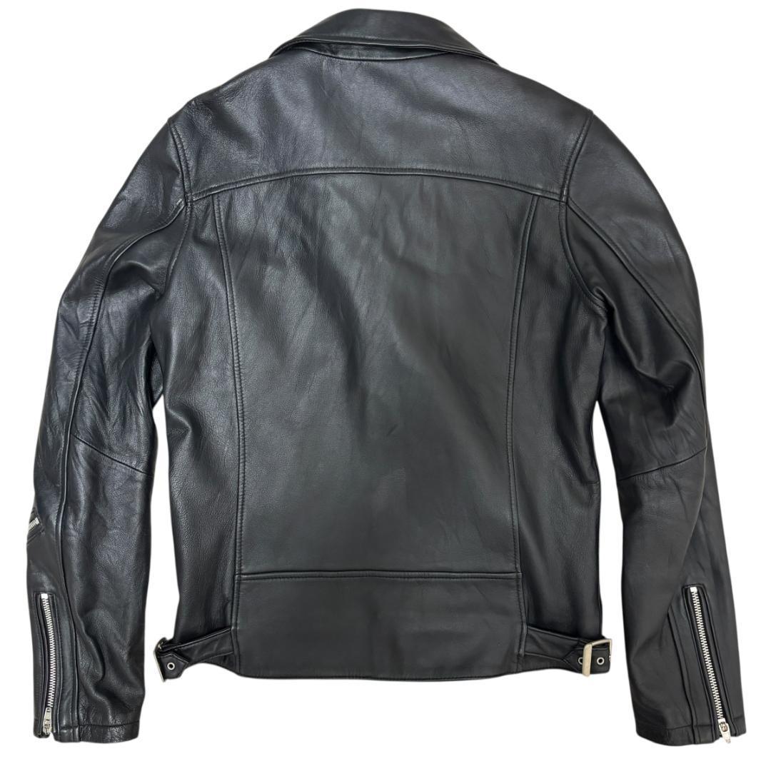 JACKROSE ジャックローズ ダブルライダース ラムレザー 羊革 赤裏地