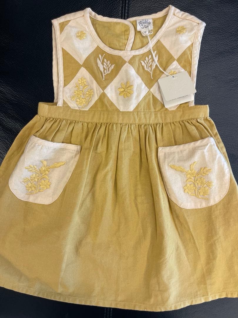 ワンピース Apolina 2-3y BIBI Panelled Pinafore