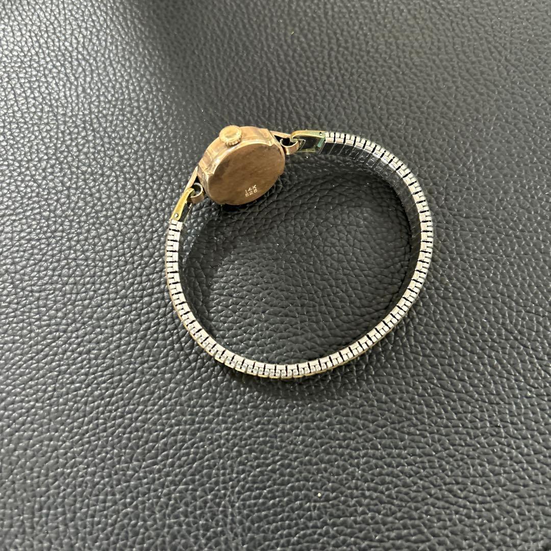 ＤＥＮ－ＲＯ ゴールド14Ｋ　金無垢　手巻き腕時計 アンティーク　ヴィンテージ