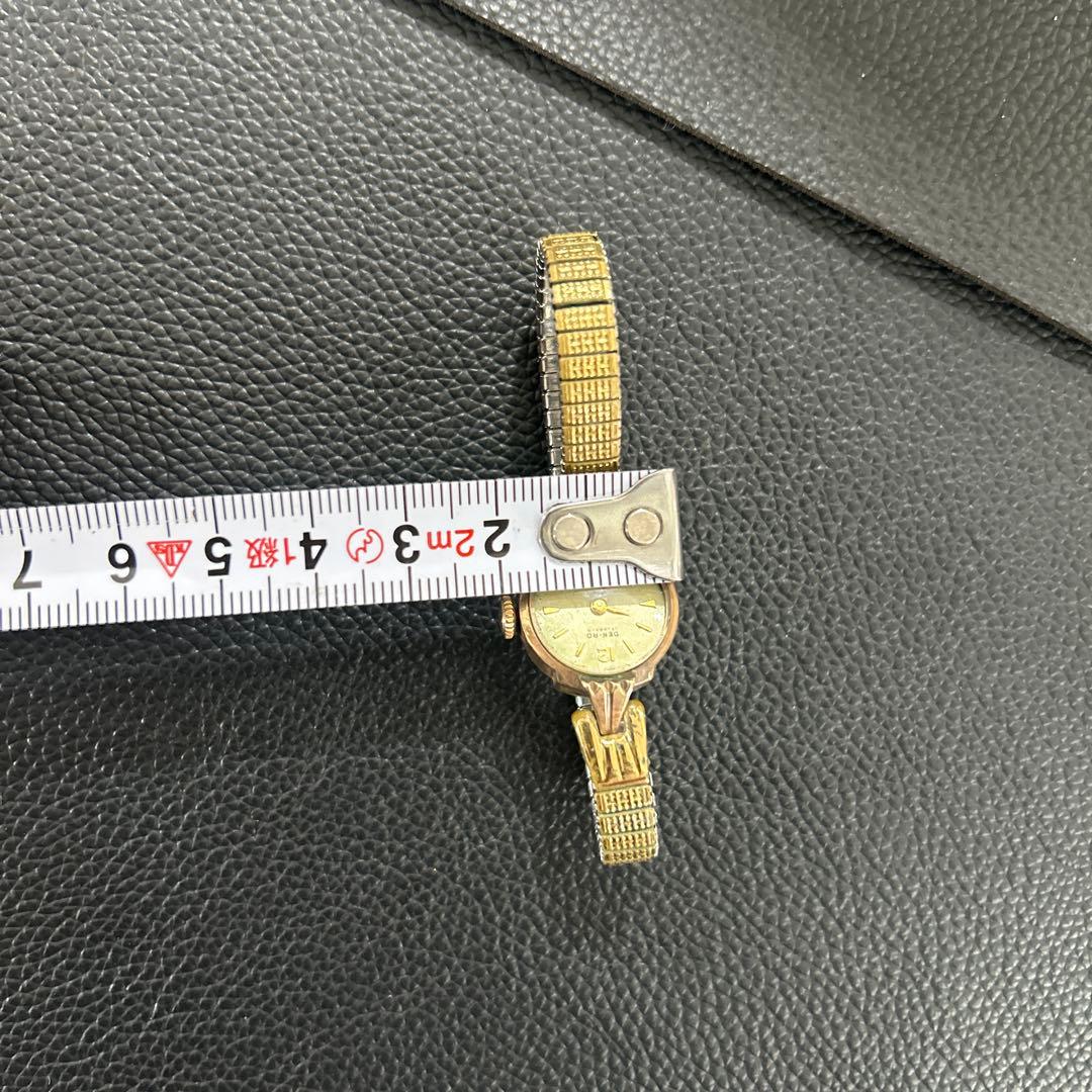 ＤＥＮ－ＲＯ ゴールド14Ｋ　金無垢　手巻き腕時計 アンティーク　ヴィンテージ
