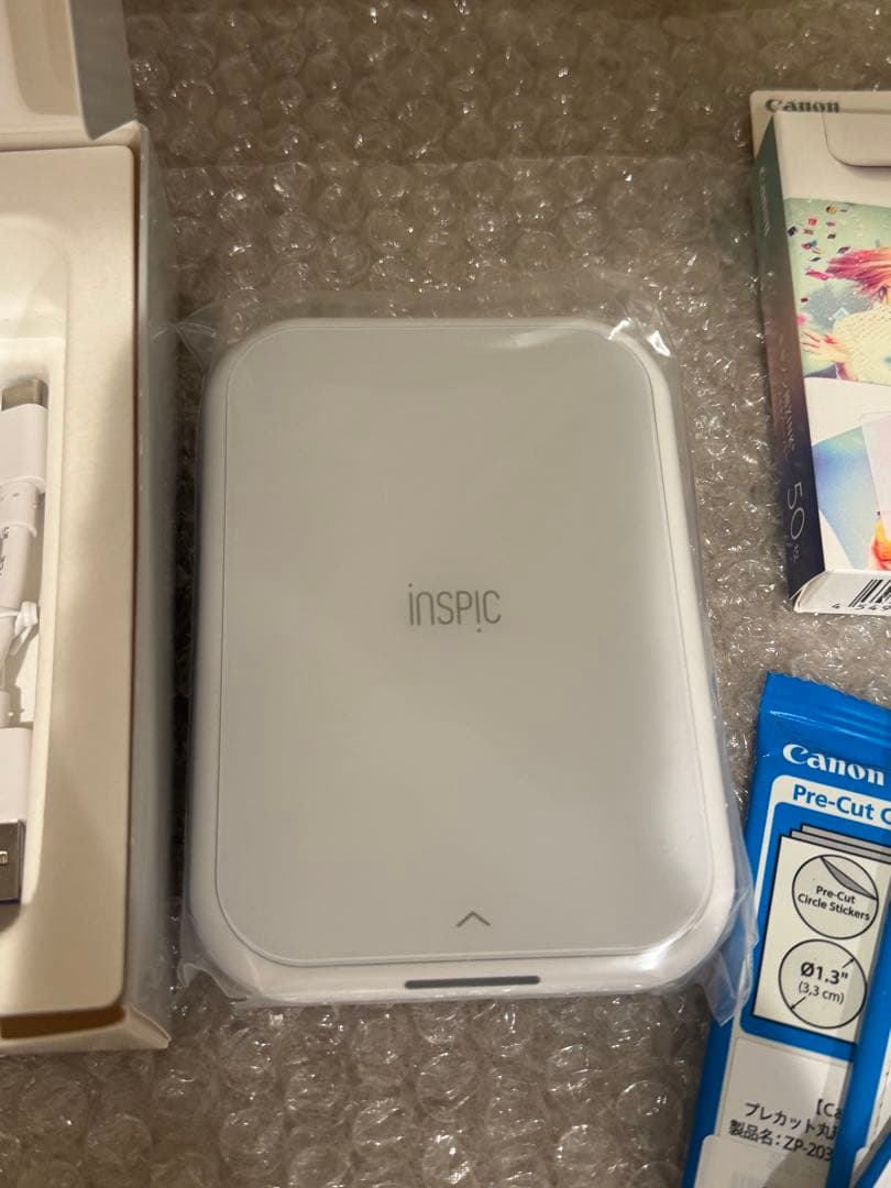 【新品】Canon INSPIC PV-223-WH ポータブルプリンターセット