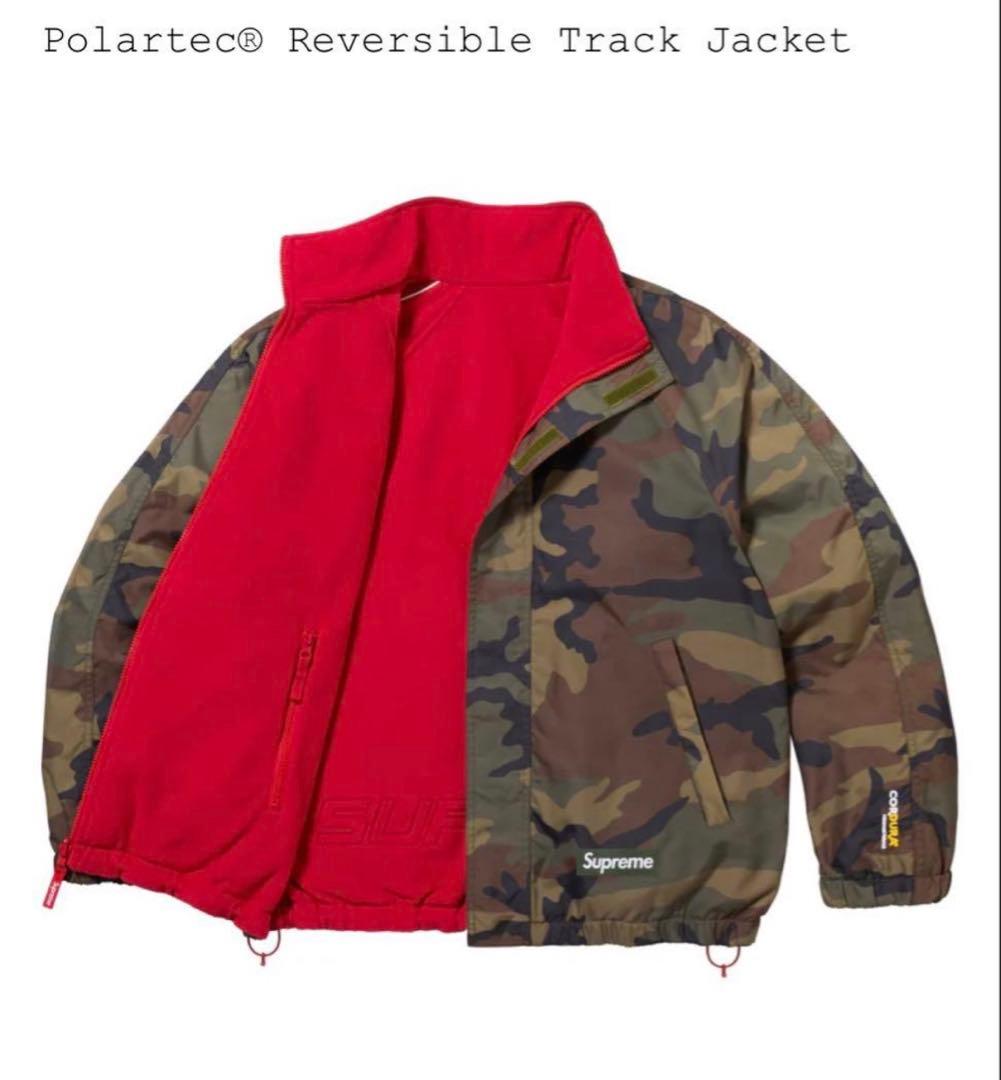 ジャケット・アウター Supreme Polartec reversible track jacket