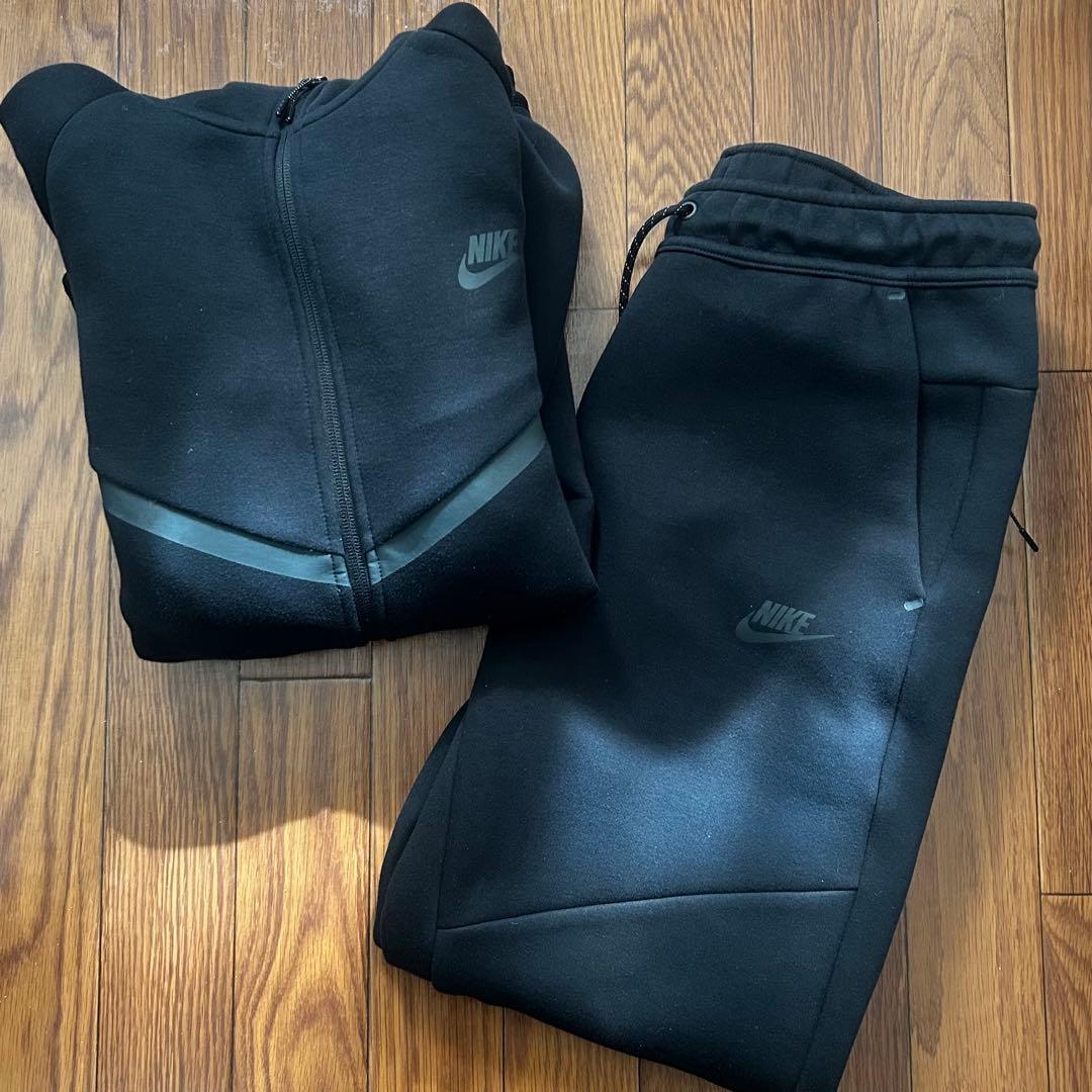 NIKE テックフリース セットアップ 上下 黒