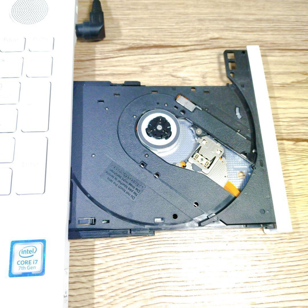 美品♡高性能i7♪富士通ノートパソコン☆Windows11☆DVD カメラ付き