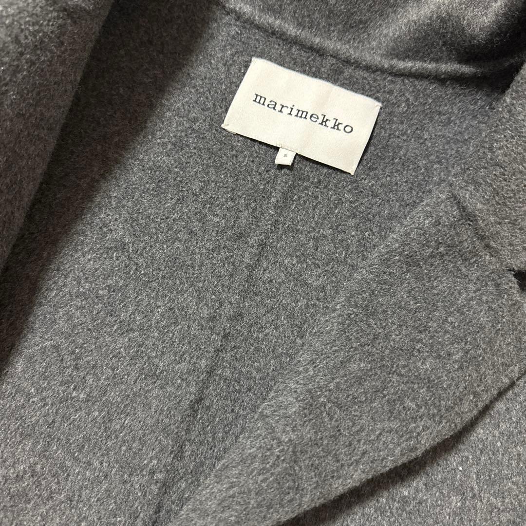 美品　marimekko ウールコート