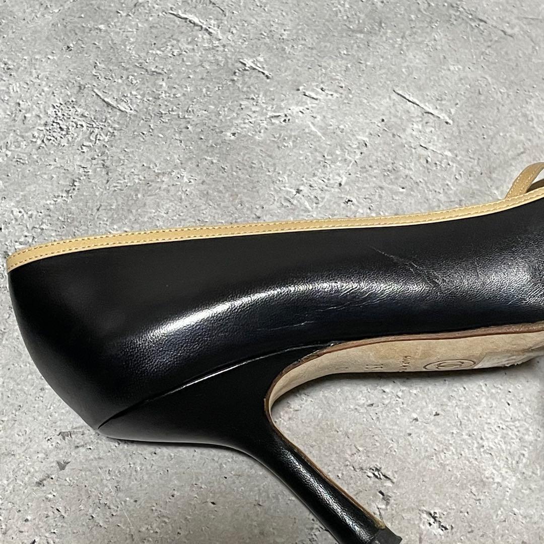 シャネル　CHANEL （35.5） ハイヒールパンプス　ココマーク　バイカラー
