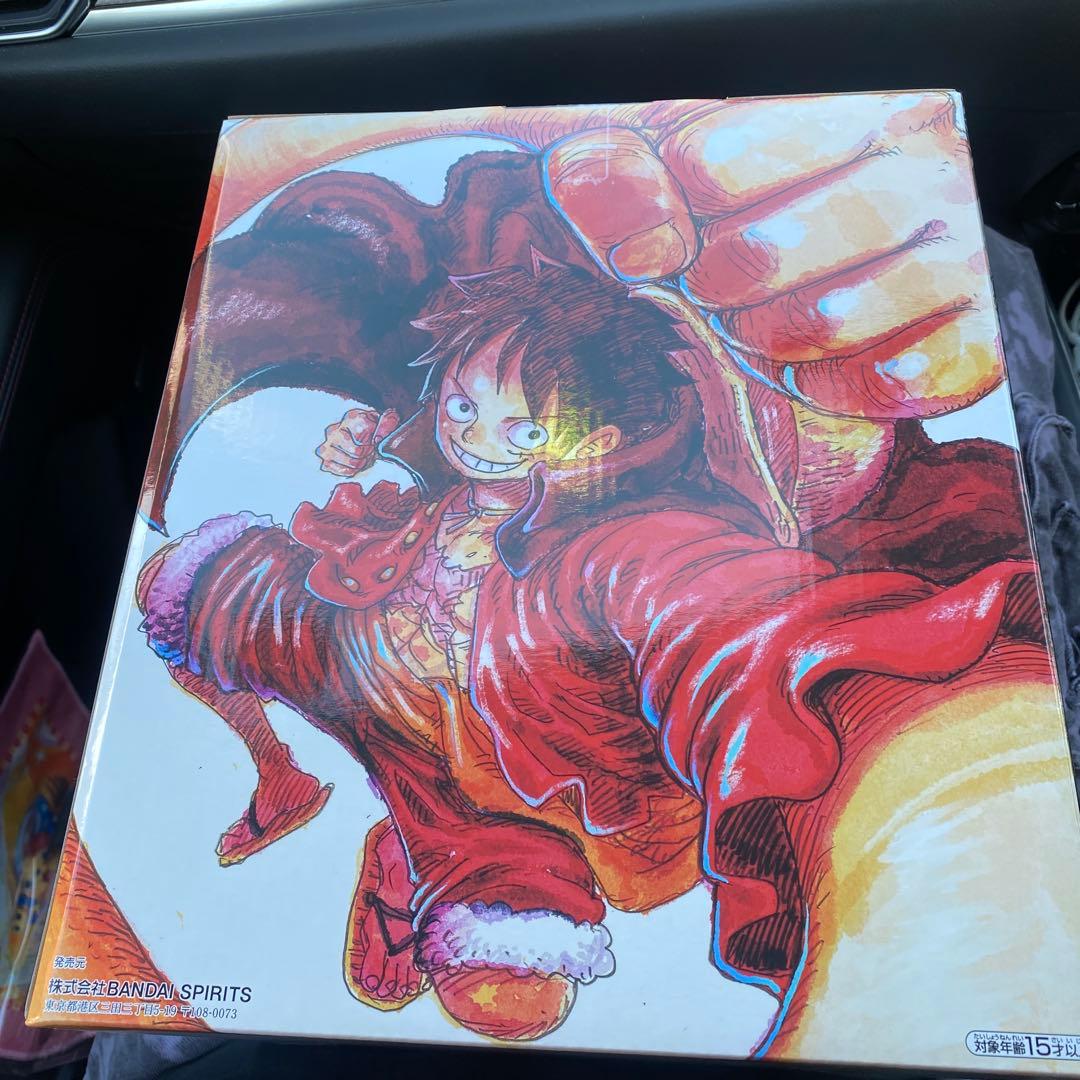 ワンピースカードゲーム A賞 モンキーDルフィ フィギュア カード セット