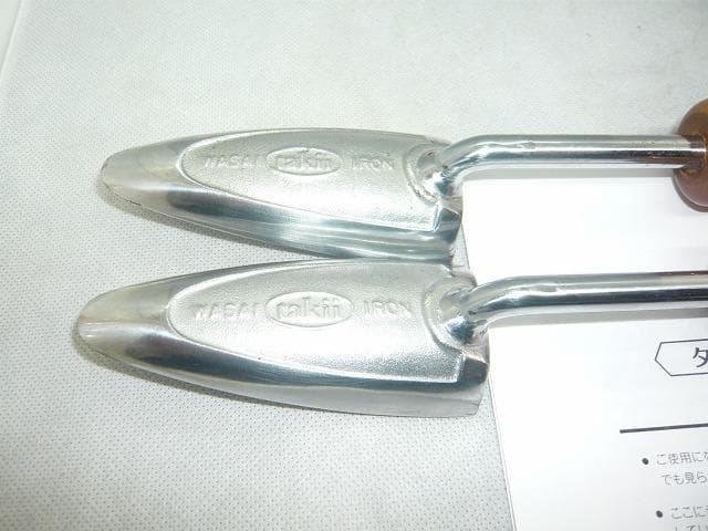 海@プロフィール必読　美品　タキイ　ランプ付　和裁コテ　和裁こて　鏝２本付